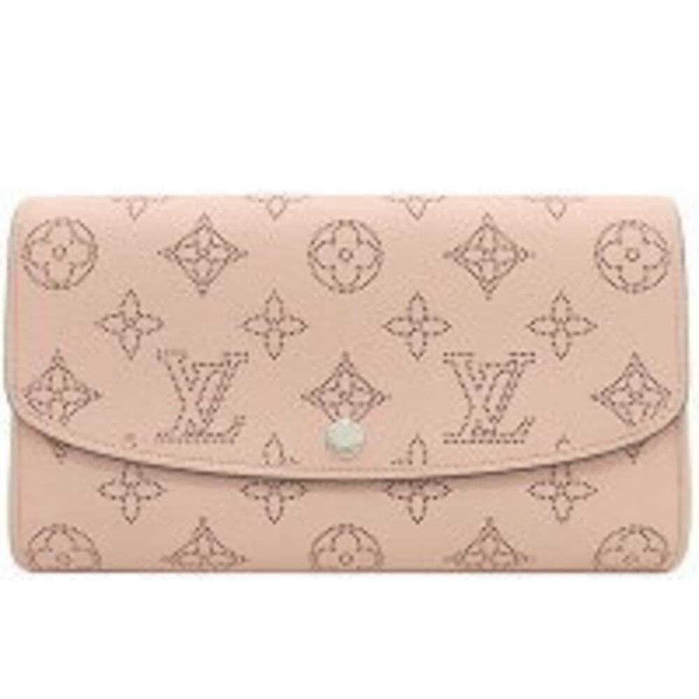 Louis Vuitton Laser cut Monogram Mahina Leather Portefeuille Amelia Long Wallet